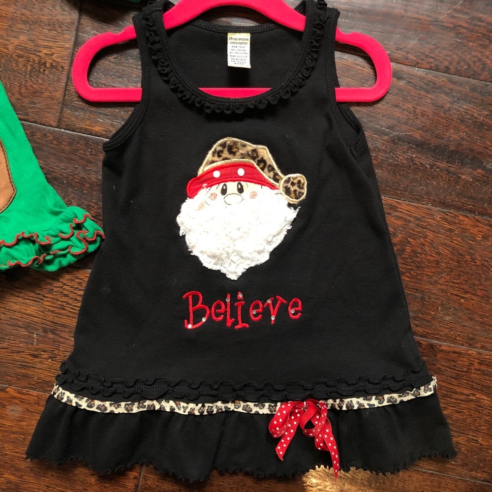 2T Adorable Holiday Christmas Tops🎄 maybe K1 - Picture 9 of 12